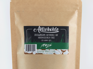 PURIZE® Aktivkohle - Kokosnuss 150 gr.
